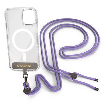 Cross-body phone strap - Fioletowy