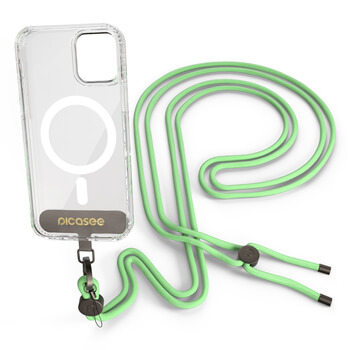 Cross-body phone strap - Zielony