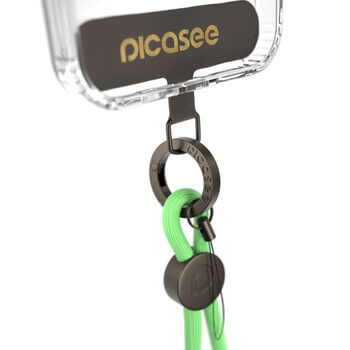 Picasee Cross-body phone strap - Zielony