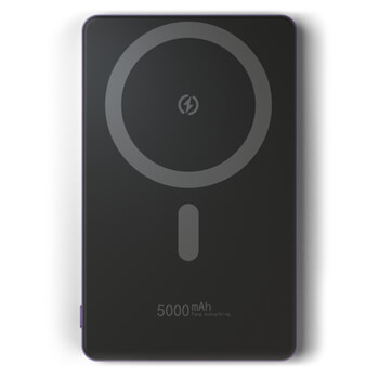 Picasee Powerbank z MagSafe 5 000 mAh - Fioletowy