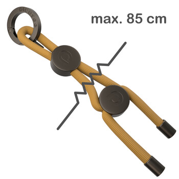 Picasee Cross-body phone strap - Złoto