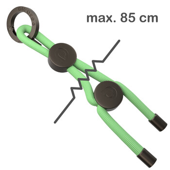Picasee Cross-body phone strap - Zielony