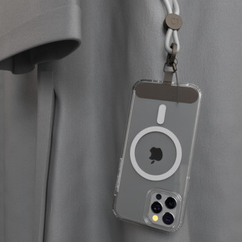 Picasee Cross-body phone strap - Szary