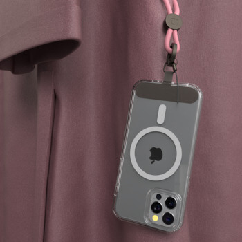Picasee Cross-body phone strap - Różowy