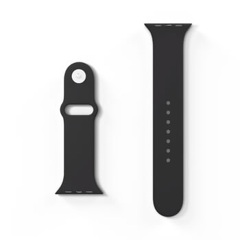 Picasee Pasek z grawerem Apple Watch SE 44 mm (2022) - Czarna