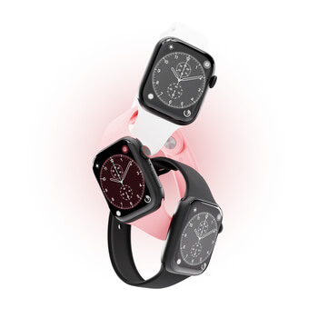 Picasee Pasek z grawerem Apple Watch 41 mm (8.series) - Czarna