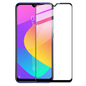 Ochronne szkło hartowane 3D z ramką do Xiaomi Mi A3 - czarne