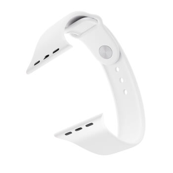 Picasee Pasek z grawerem Apple Watch SE 44 mm (2022) - Biała