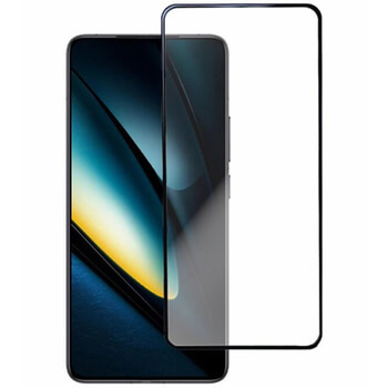 Szkło hartowane 3D z ramką do Xiaomi Poco F6 - czarne
