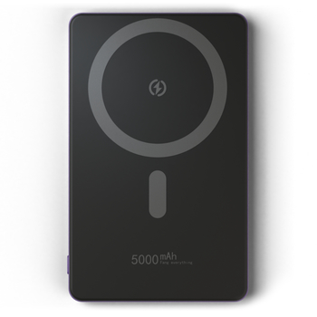 Picasee Powerbank z MagSafe 5 000 mAh - Fioletowy