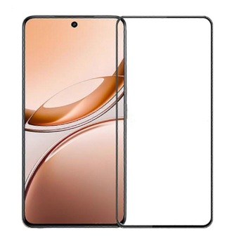 3x Picasee ochronne szkło hartowane 3D z ramką do Vivo V50 Lite 5G - czarne – 2+1 gratis