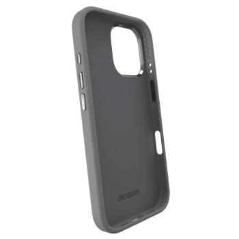 Picasee Premium case s MagSafe pro Apple iPhone 17 - Personalizowane grawerowanie - Szary