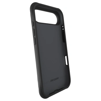 Picasee Shock-proof case s MagSafe Apple iPhone Air - Personalizowane grawerowanie - Czarna