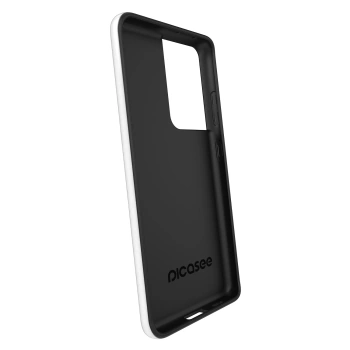 Picasee Fashion Case na Samsung Galaxy S21 Ultra 5G G998B - White marble