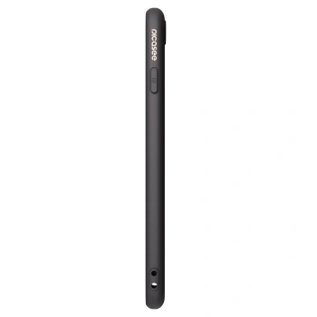 Picasee silikonowe czarne etui na Apple iPhone SE 2022 - Dots