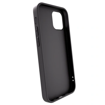 Picasee silikonowe czarne etui na Apple iPhone 12 mini - Dark Peonny