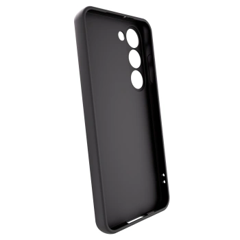 Picasee silikonowe czarne etui na Samsung Galaxy S23 5G - Boss Mama