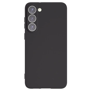 Picasee silikonowe czarne etui na Samsung Galaxy S23+ 5G - Własny projekt ze zdjęcia