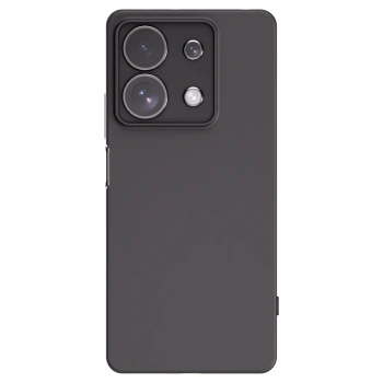 Picasee silikonowe czarne etui na Xiaomi Redmi Note 13 Pro 4G - Własny projekt ze zdjęcia