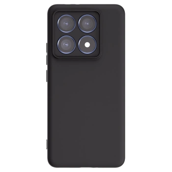 Picasee silikonowe czarne etui na Xiaomi 14T Pro - Własny projekt ze zdjęcia