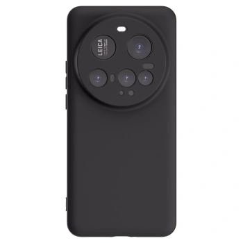 Picasee silikonowe czarne etui na Xiaomi 15 Ultra - Własny projekt ze zdjęcia