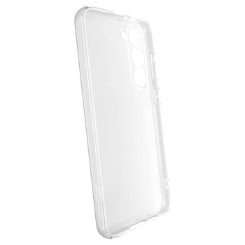Picasee silikonowe przeźroczyste etui na Samsung Galaxy S23+ 5G - Purple