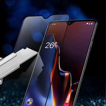 Picasee ochronne szkło hartowane 3D z ramką do Xiaomi Redmi Note 8 - czarne