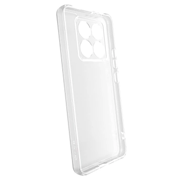 Picasee silikonowe przeźroczyste etui na Xiaomi 14T - Rouge