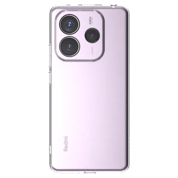 Picasee silikonowe przeźroczyste etui na Xiaomi Redmi Note 14 5G - Własny projekt ze zdjęcia