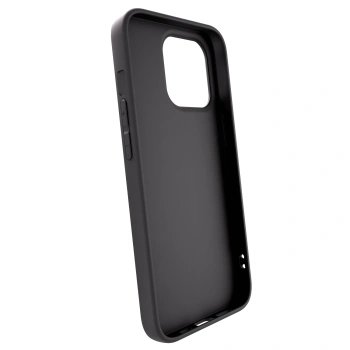 Picasee silikonowe czarne etui na Apple iPhone 13 Pro - Silk