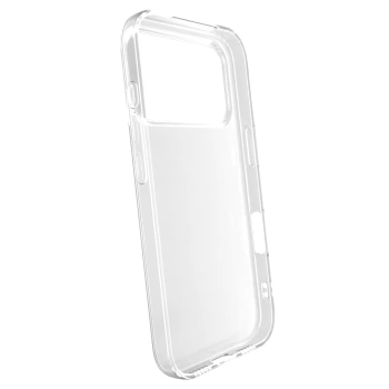 Picasee silikonowe przeźroczyste etui na Apple iPhone 17 Pro - COLD SKIES