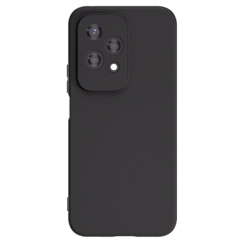 Picasee silikonowe czarne etui na Honor 200 Lite - Własny projekt ze zdjęcia