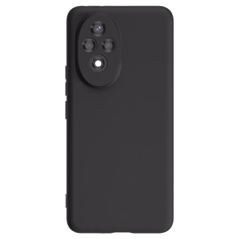 Picasee silikonowe czarne etui na Honor 200 Pro 5G - Własny projekt ze zdjęcia