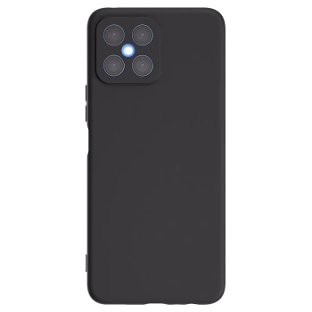 Picasee silikonowe czarne etui na Honor X8 4G - Własny projekt ze zdjęcia