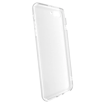 Picasee silikonowe przeźroczyste etui na Apple iPhone 7 Plus - SILENCE