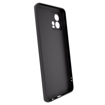 Picasee silikonowe czarne etui na Motorola Moto G72 - Dark Elegance
