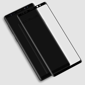 3x Zakrzywione szkło ochronne 3D do Samsung Galaxy Note 9 N960F - czarne