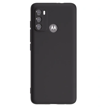 Picasee silikonowe czarne etui na Motorola Moto G60 - Własny projekt ze zdjęcia