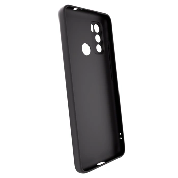 Picasee silikonowe czarne etui na Motorola Moto G60 - CHASiNG LIGHT