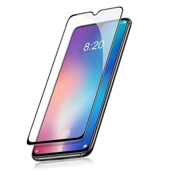 Ochronne szkło hartowane 3D z ramką do Xiaomi Mi 9 Lite - czarne