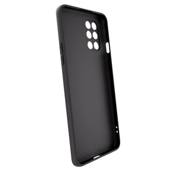 Picasee silikonowe czarne etui na OnePlus 8T - Station