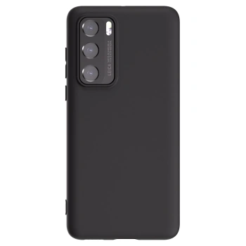 Picasee silikonowe czarne etui na Huawei P40 - Własny projekt ze zdjęcia