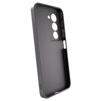 Picasee silikonowe czarne etui na Xiaomi Redmi 15 5G - COLD SKIES