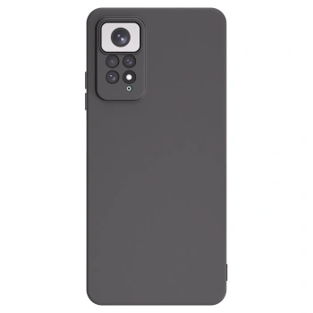 Picasee silikonowe czarne etui na Xiaomi Redmi Note 11 - Własny projekt ze zdjęcia