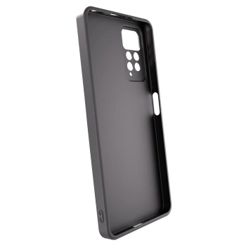 Picasee silikonowe czarne etui na Xiaomi Redmi Note 11 - Dark Elegance