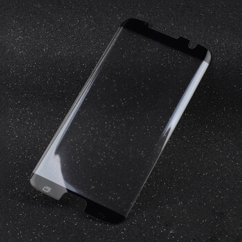 Picasee zakrzywione szkło ochronne 3D do Samsung Galaxy S7 Edge G935F - czarne