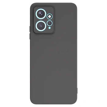Picasee silikonowe czarne etui na Xiaomi Redmi Note 12 4G - Własny projekt ze zdjęcia