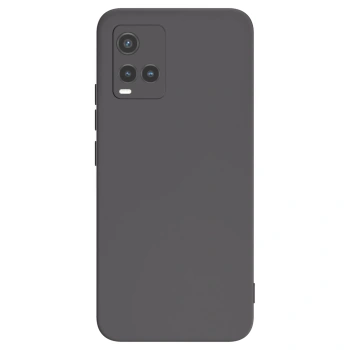 Picasee silikonowe czarne etui na Vivo Y33s - Własny projekt ze zdjęcia