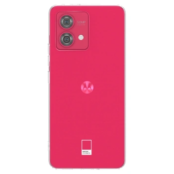 Picasee silikonowe przeźroczyste etui na Motorola Moto G84 5G - Własny projekt ze zdjęcia