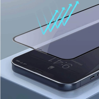 Picasee ochronne szkło hartowane 3D z ramką do Apple iPhone 17e - czarne